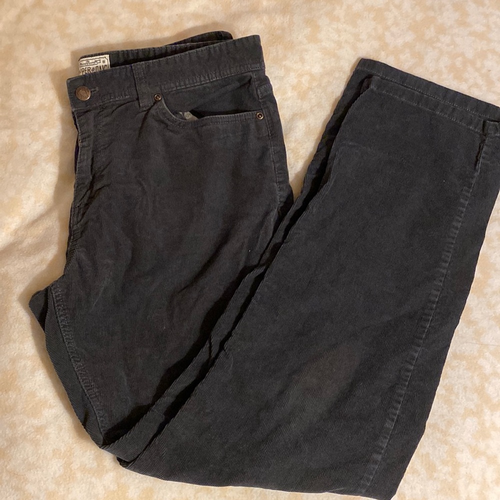 Copper & Oak Blue Corduroy Pants